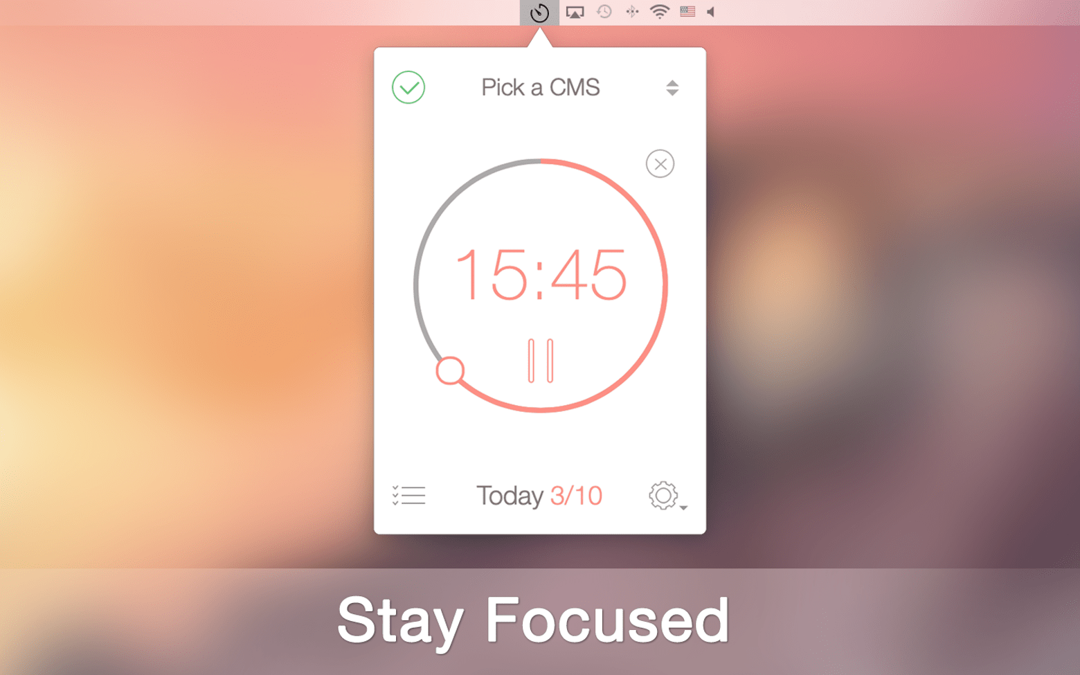 Be Focused Pro screenshot 1